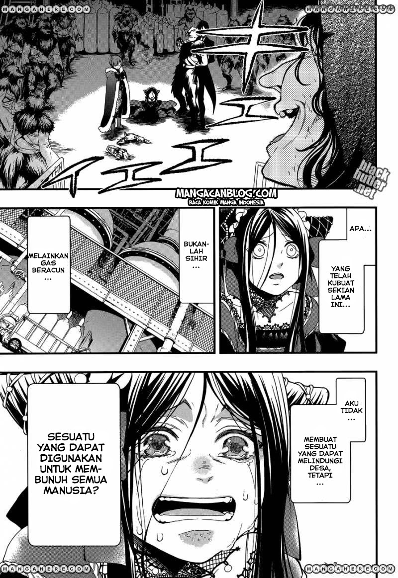 Kuroshitsuji Bab 98 halaman 34