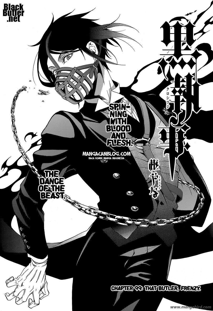 Kuroshitsuji Bab 99 halaman 3