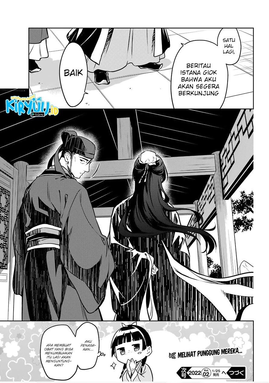 Kusuriya no Hitorigoto chapter 49 halaman 34