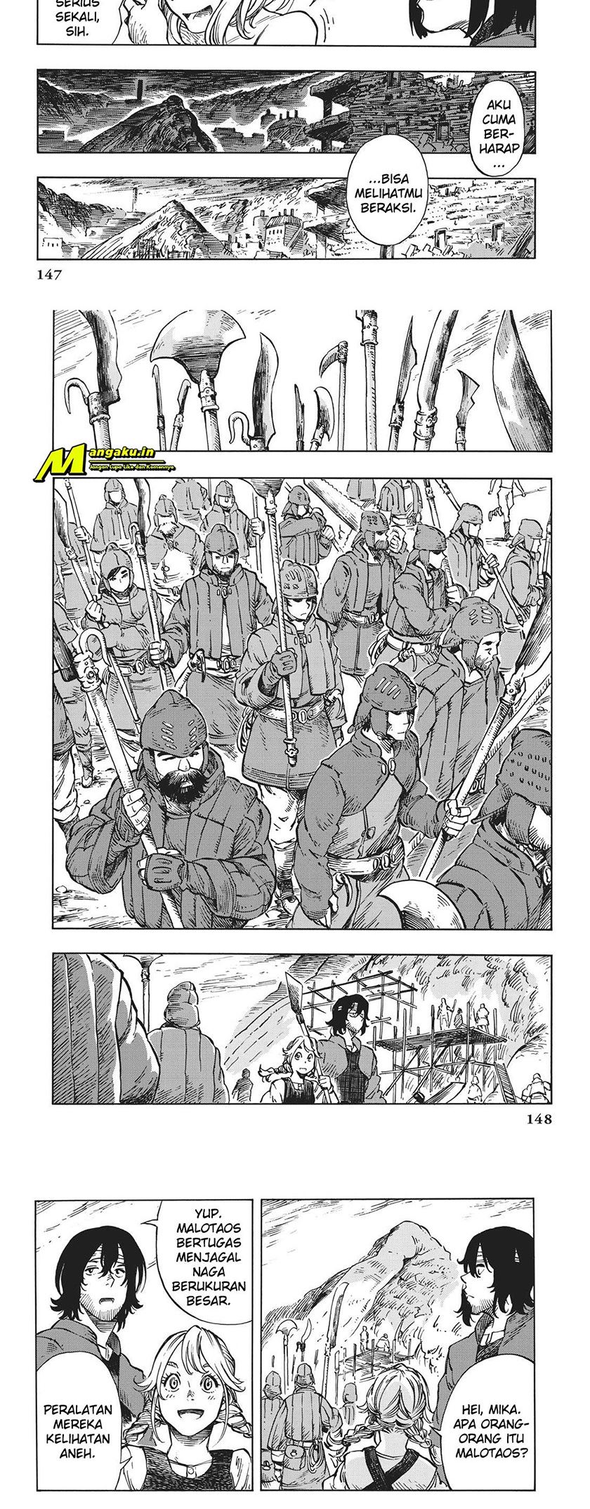Kuutei Dragons Bab 10.1 halaman 6