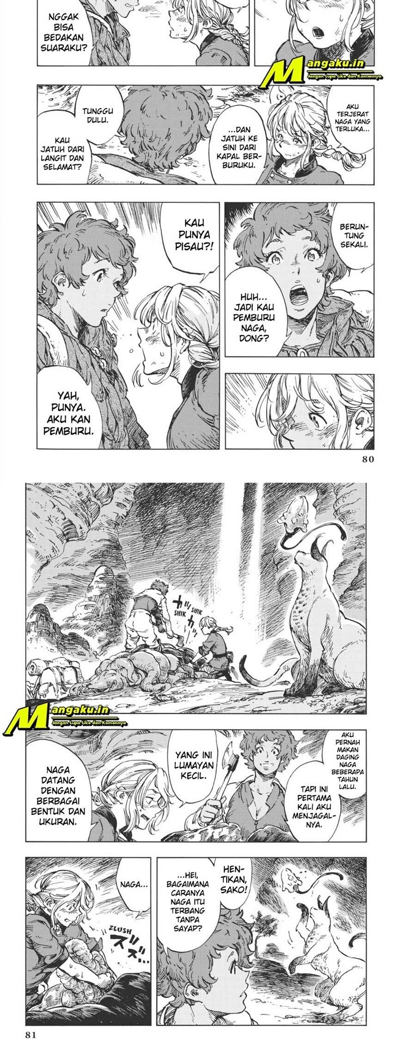Kuutei Dragons Bab 14.1 halaman 8