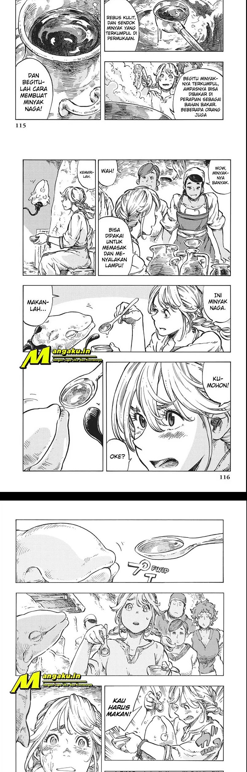Kuutei Dragons chapter 15.1 halaman 7