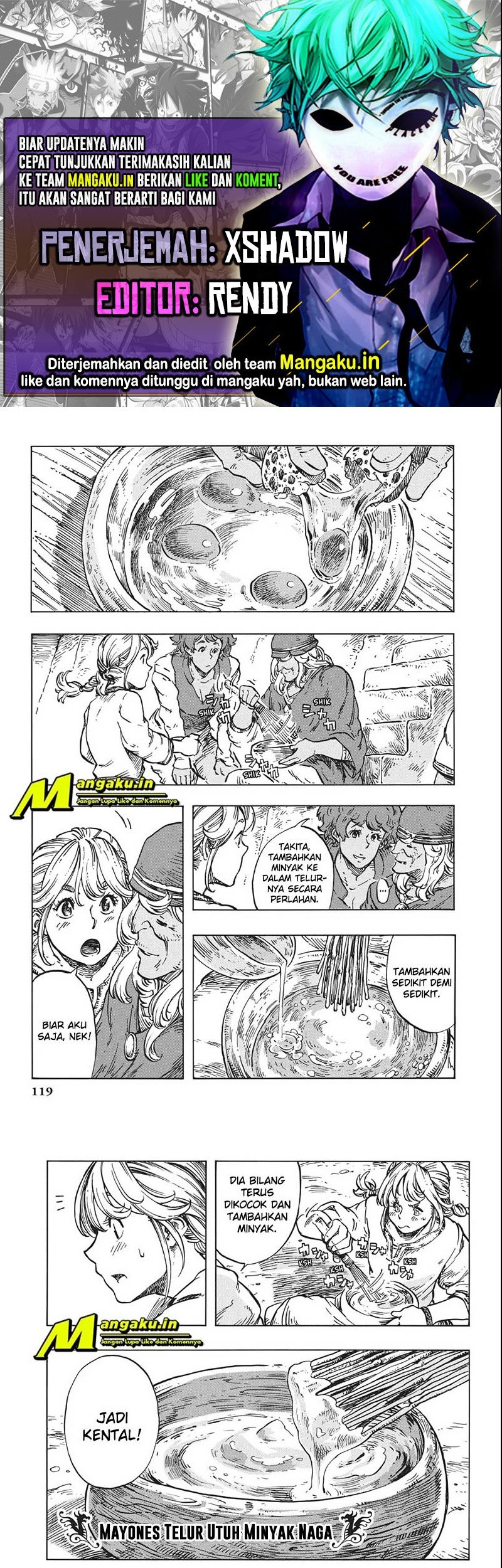 Kuutei Dragons Bab 15.2 halaman 1