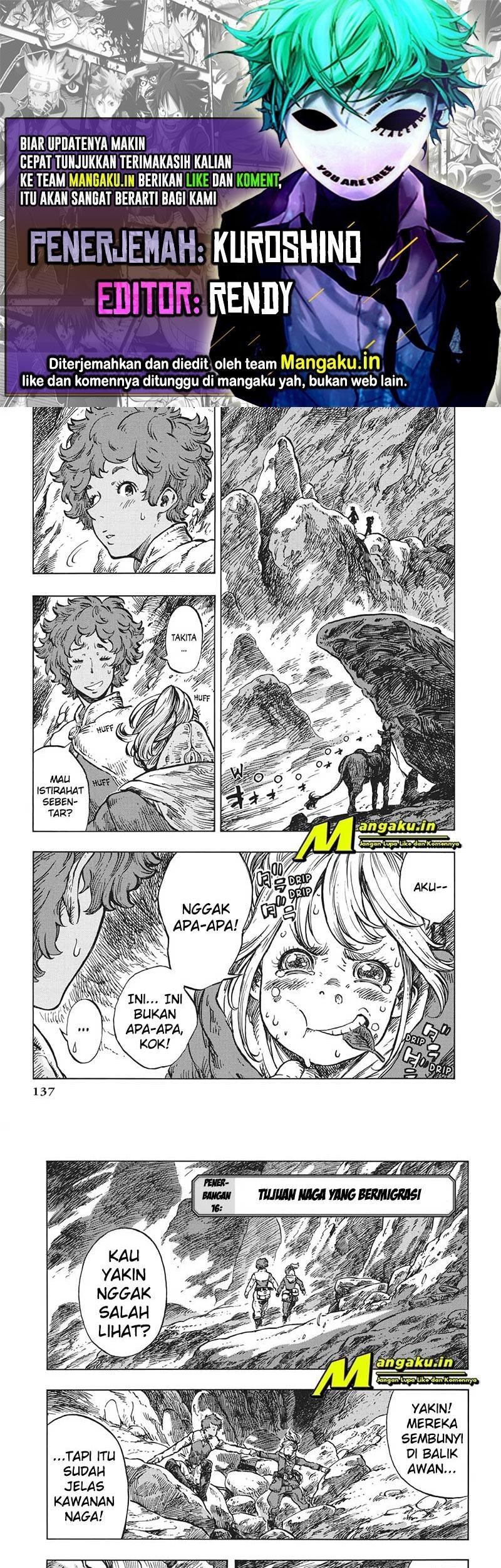 Kuutei Dragons Bab 16.1 halaman 1
