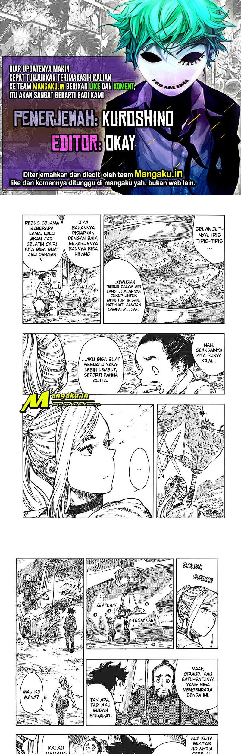 Kuutei Dragons Bab 18.2 halaman 1