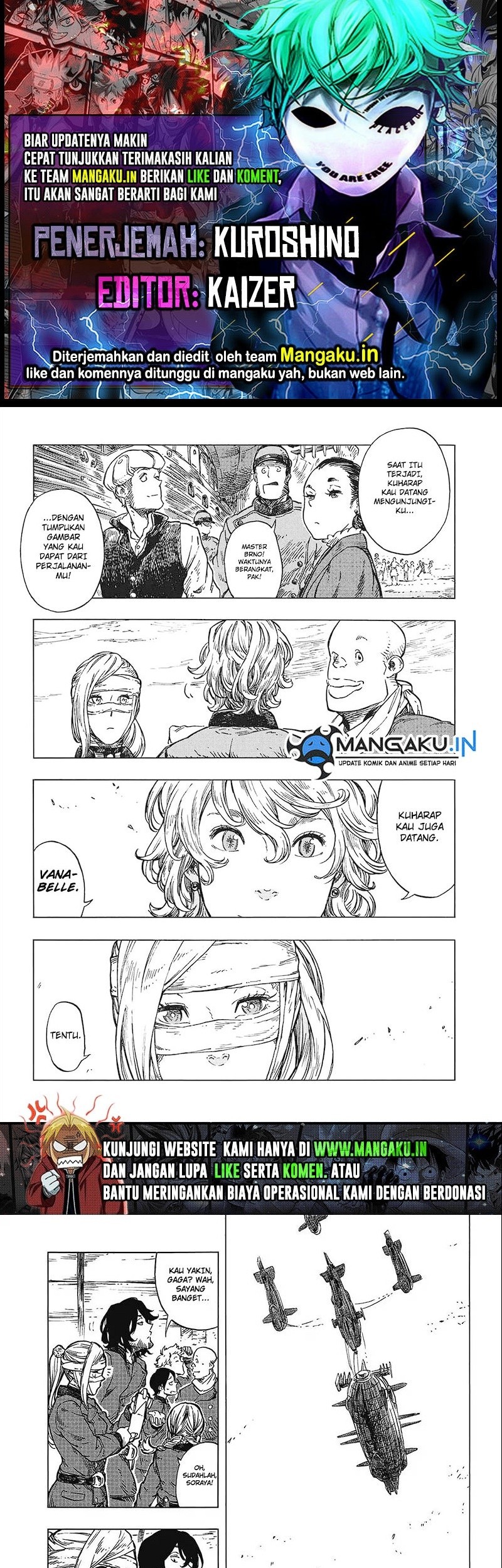 Kuutei Dragons chapter 25.2 halaman 1