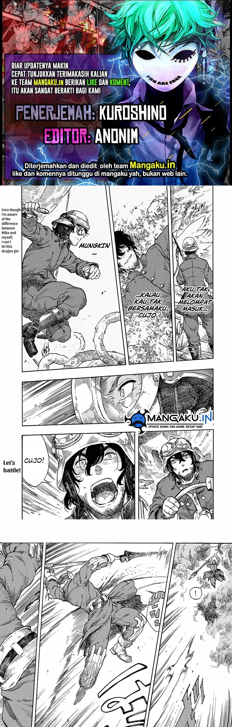 Kuutei Dragons chapter 34 halaman 1
