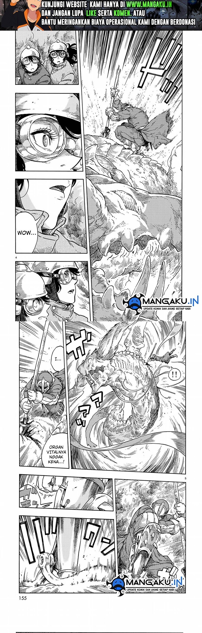 Kuutei Dragons chapter 34 halaman 3