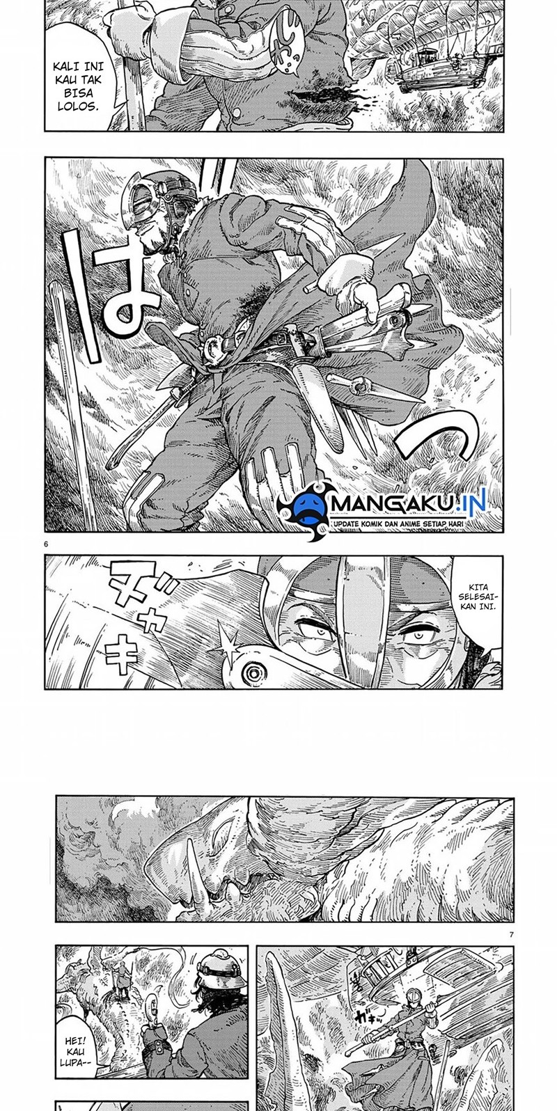 Kuutei Dragons chapter 34 halaman 4