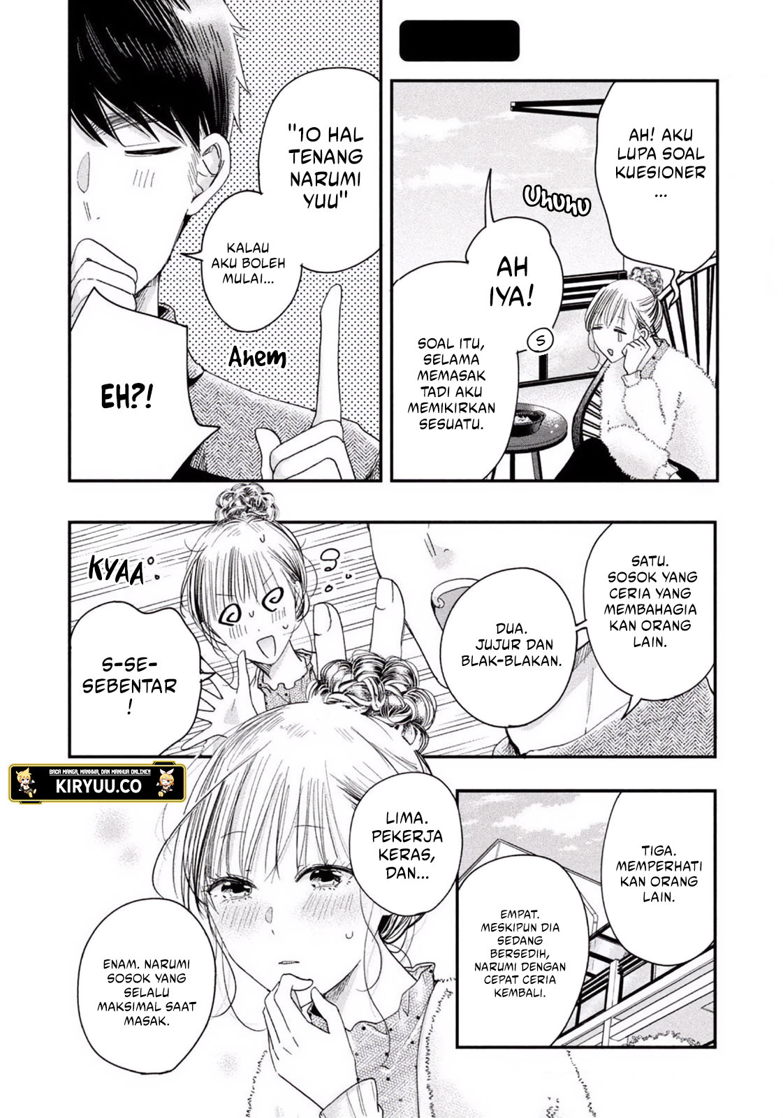 Kyou mo Veranda de Bab 25 halaman 12