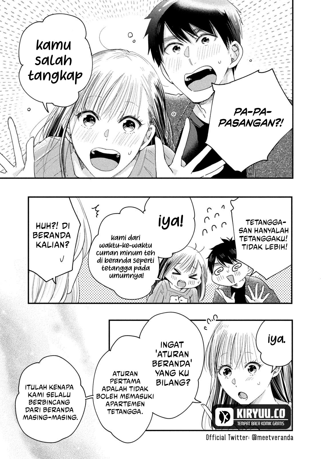 Kyou mo Veranda de chapter 35 halaman 8