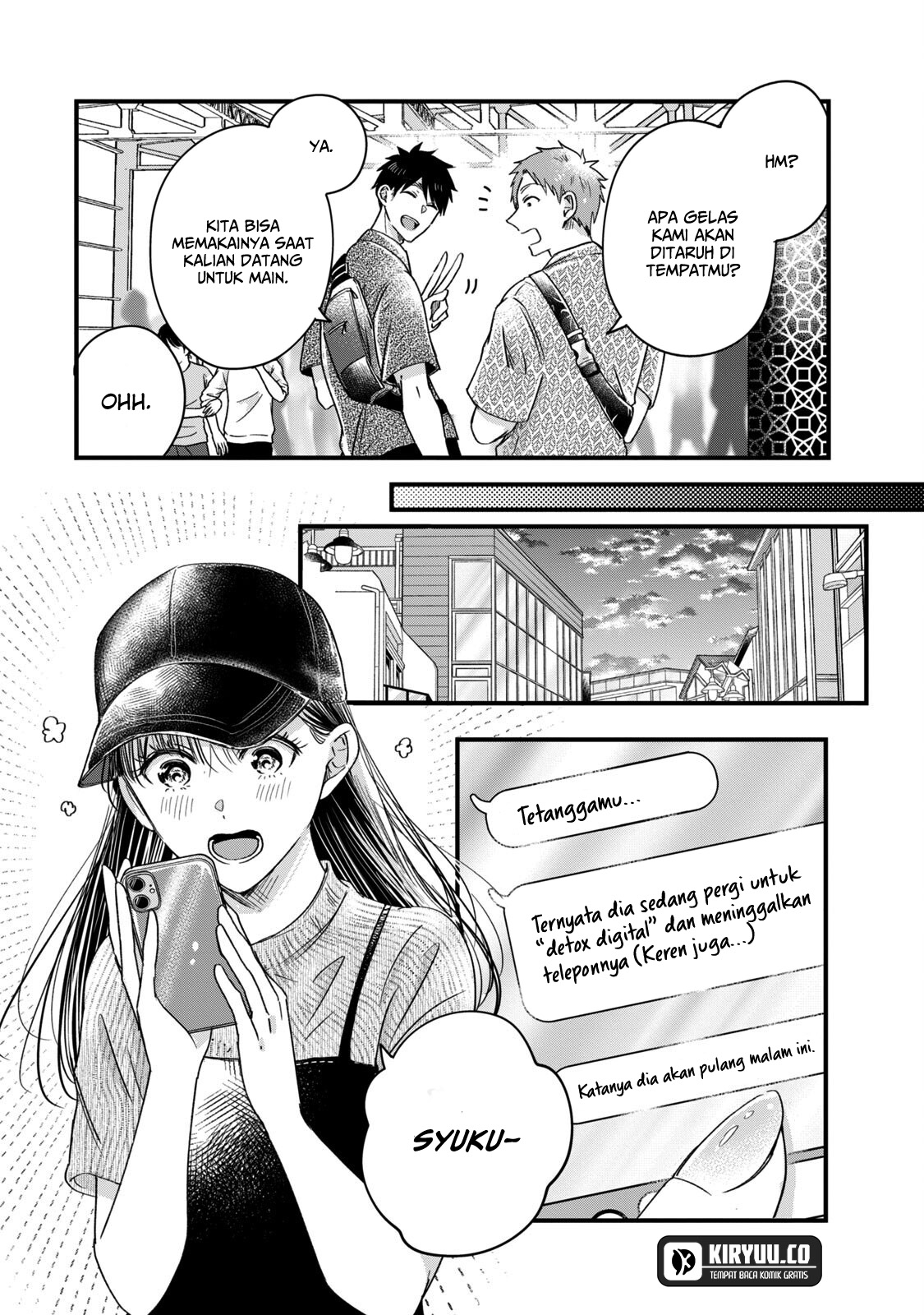 Kyou mo Veranda de Bab 62 halaman 12