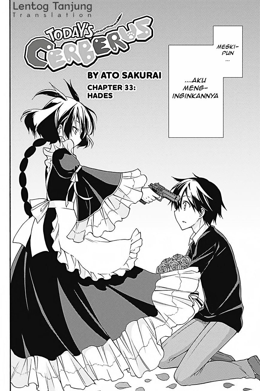 Kyou no Cerberus Bab 33 halaman 3