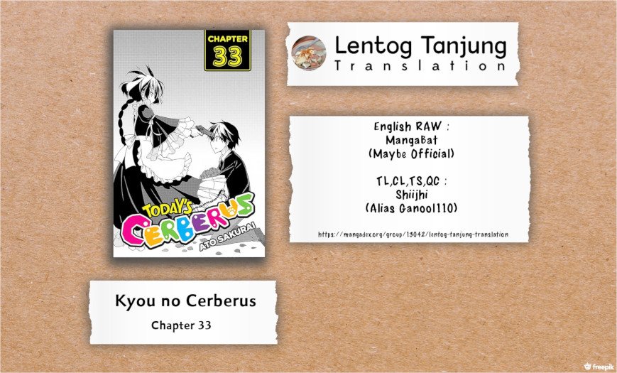 Kyou no Cerberus Bab 33 halaman 39