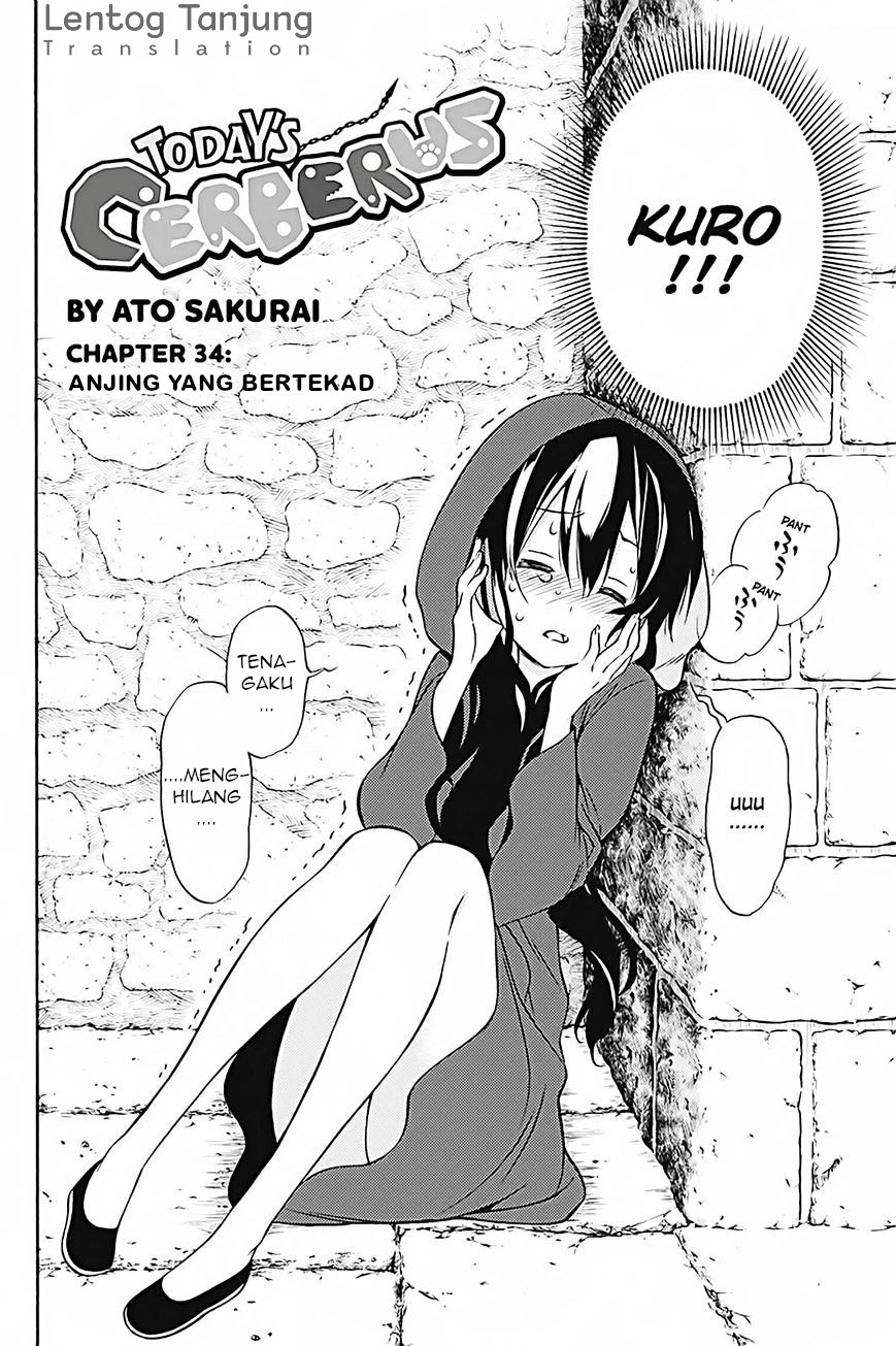 Kyou no Cerberus Bab 34 halaman 3