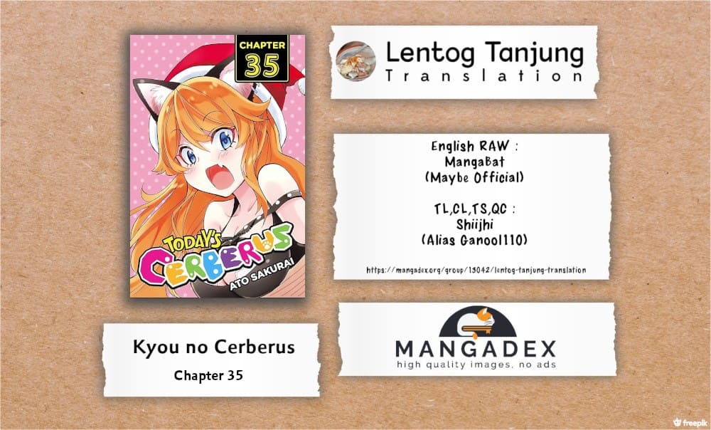 Kyou no Cerberus Bab 35 halaman 1