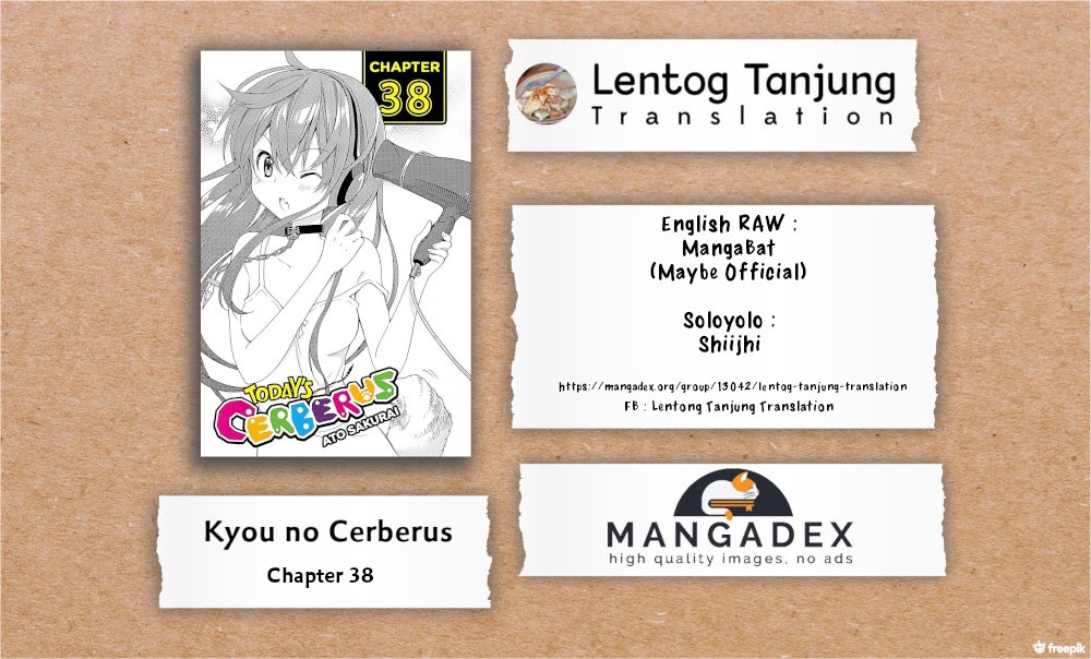 Kyou no Cerberus Bab 38 halaman 37