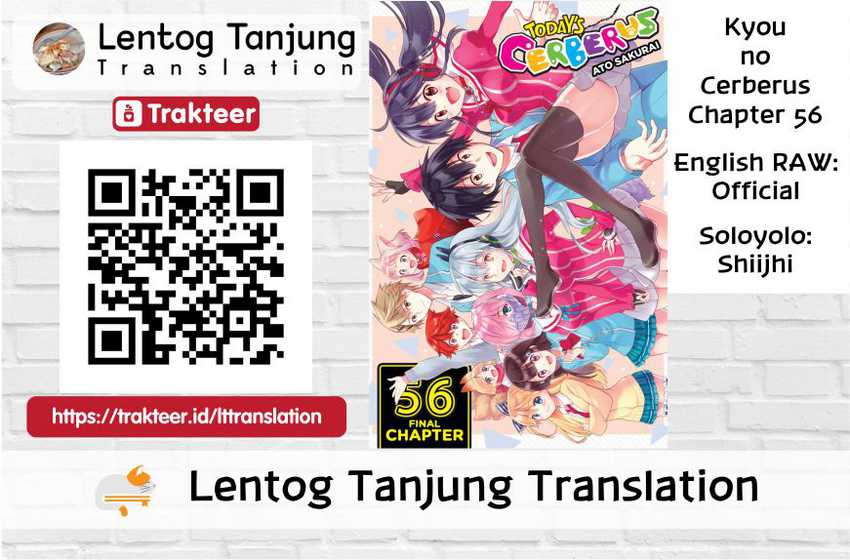 Kyou no Cerberus Bab 56 halaman 58