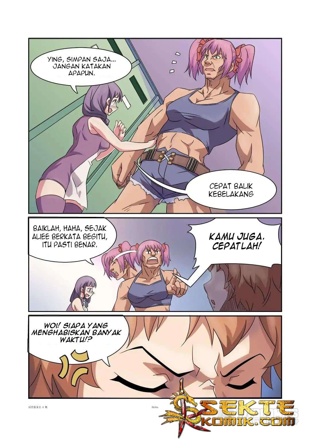 Lady Gladiator Bab 07 halaman 5