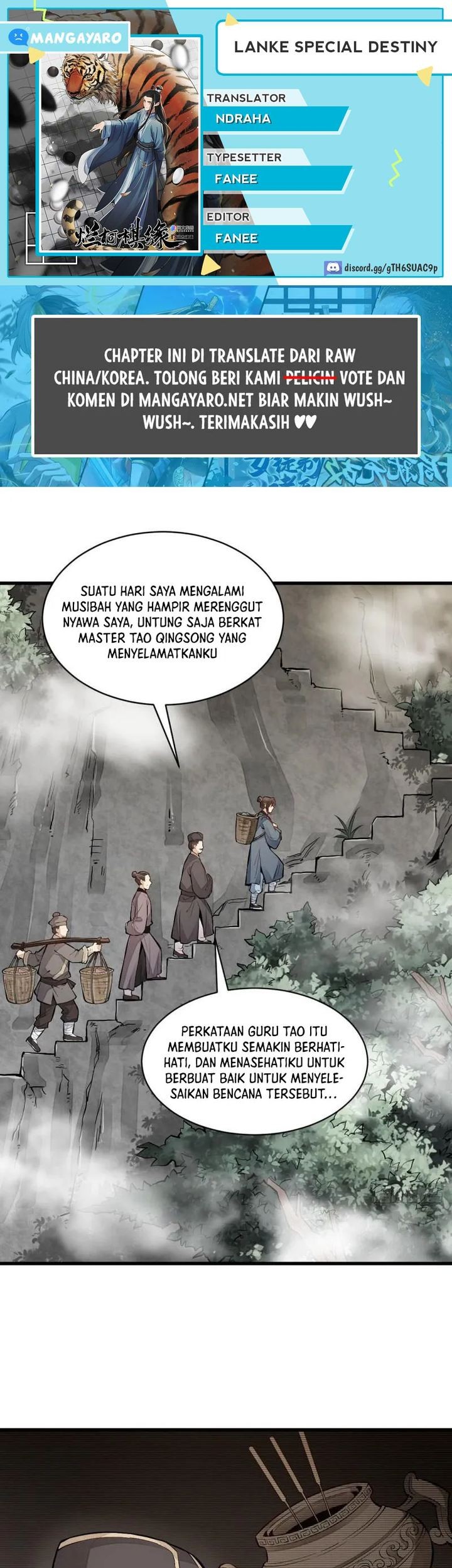 Lanke Special Destiny chapter 101 halaman 1