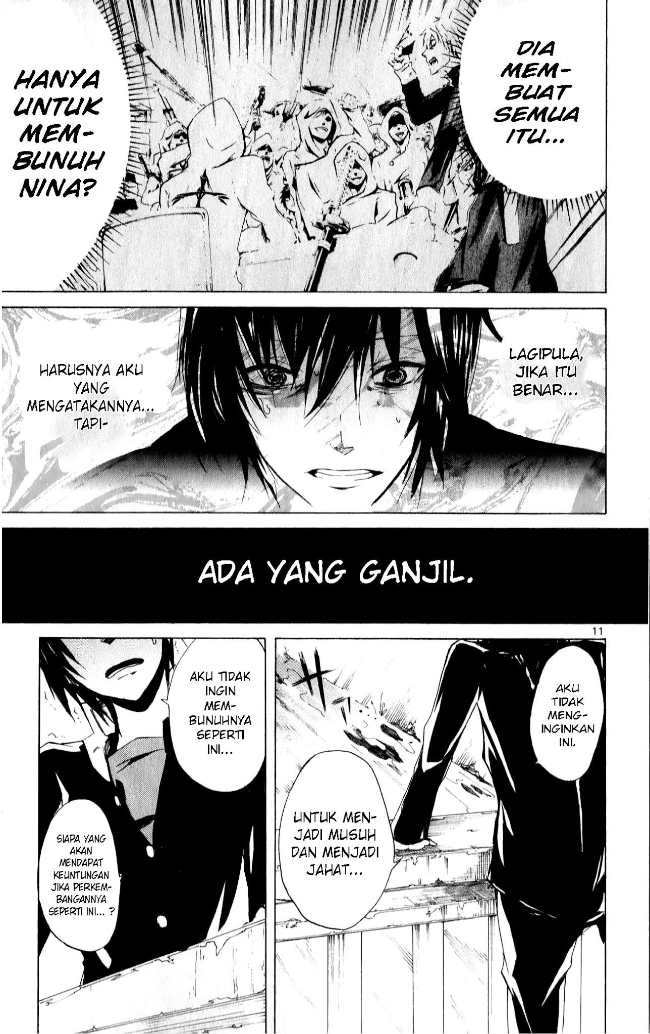 Lasboss x Hero chapter 14 halaman 11