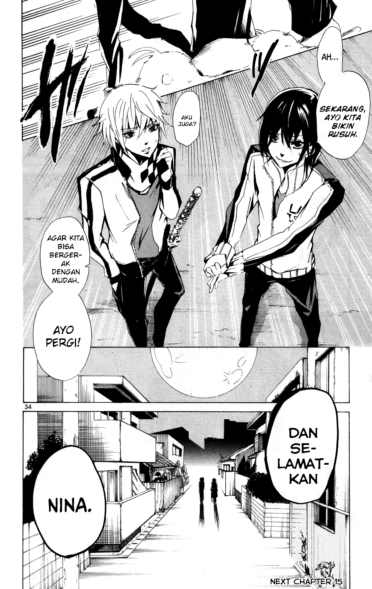Lasboss x Hero chapter 14 halaman 33