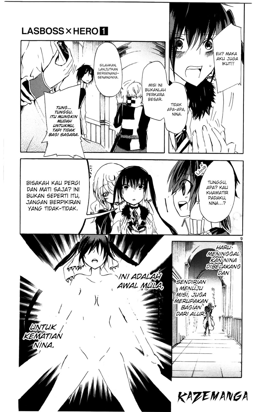 Lasboss x Hero chapter 4 halaman 11