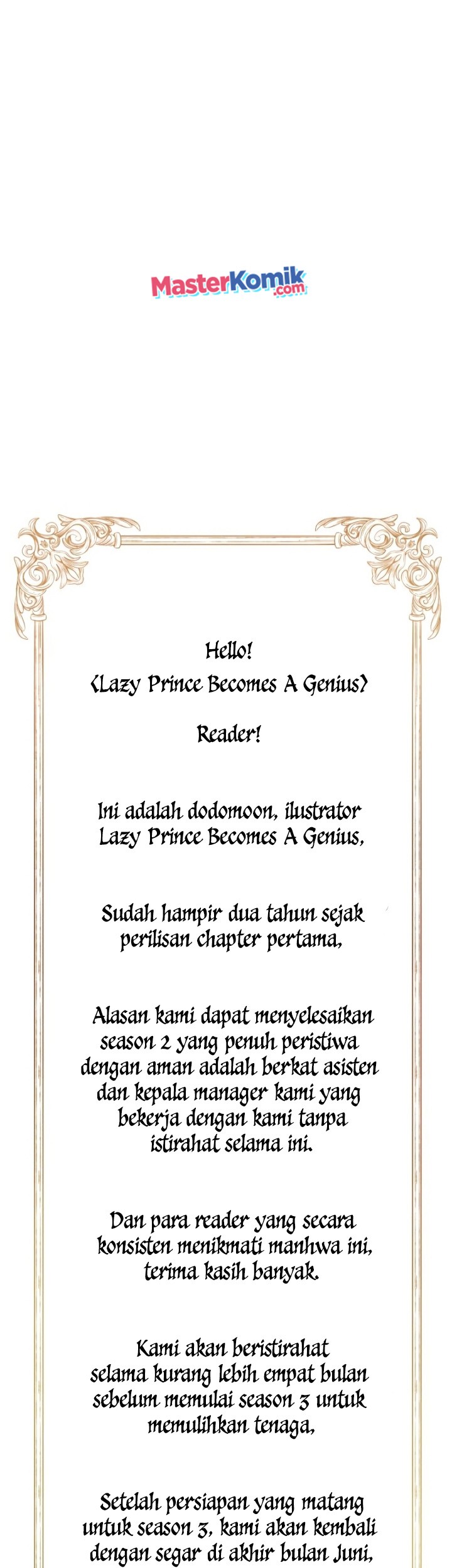 Lazy Prince Becomes a Genius Bab 86 halaman 84