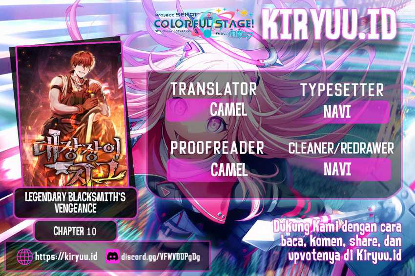 Legendary Blacksmith’s Vengeance chapter 10 halaman 1