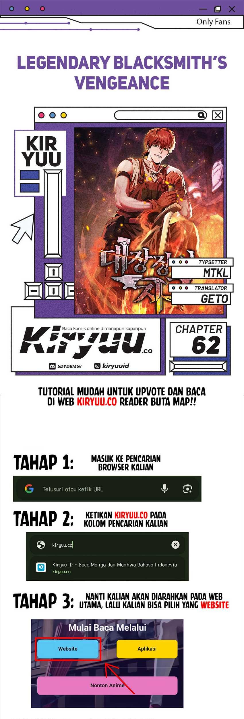 Legendary Blacksmith’s Vengeance chapter 62 halaman 1
