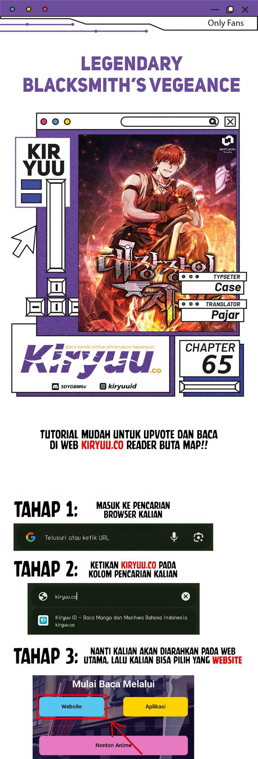 Legendary Blacksmith’s Vengeance chapter 65 halaman 1