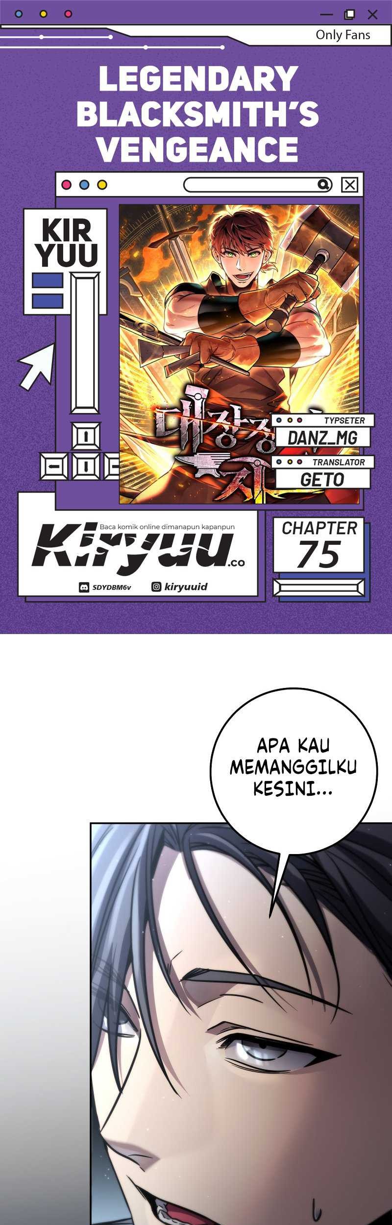 Legendary Blacksmith’s Vengeance chapter 75 halaman 1