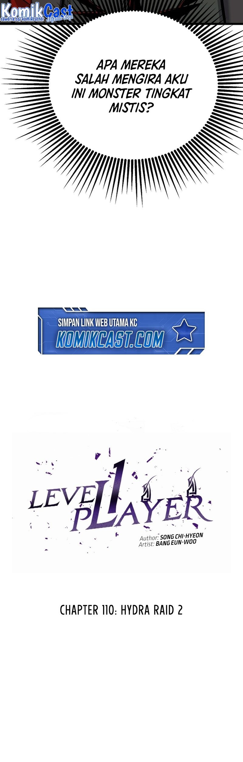 Level 1 Player chapter 110 halaman 19