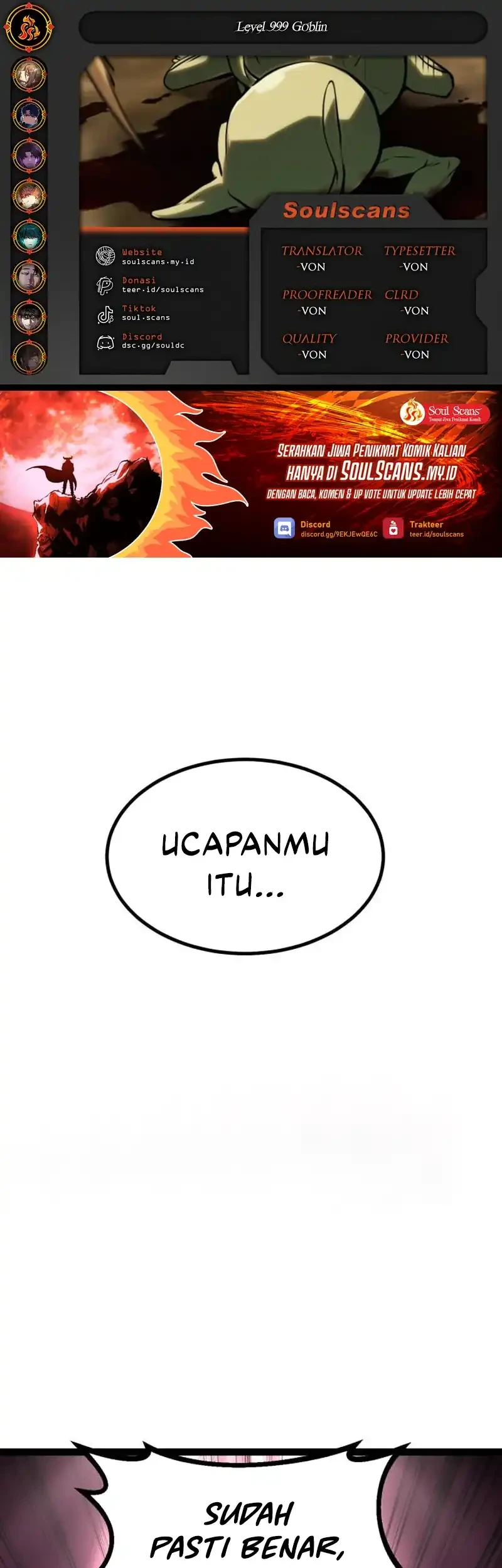 Level 999 Goblin chapter 37 halaman 1