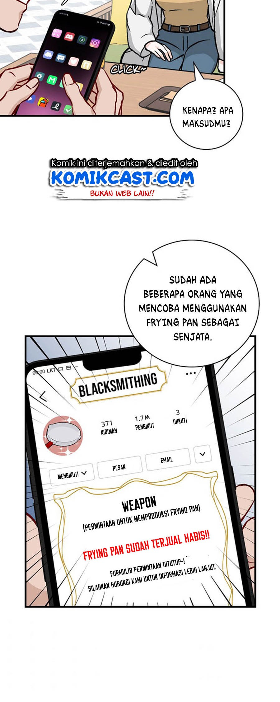 Leveling Up, By Only Eating! Bab 49 halaman 50