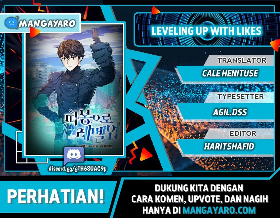 Leveling Up With Likes chapter 6.2 halaman 1