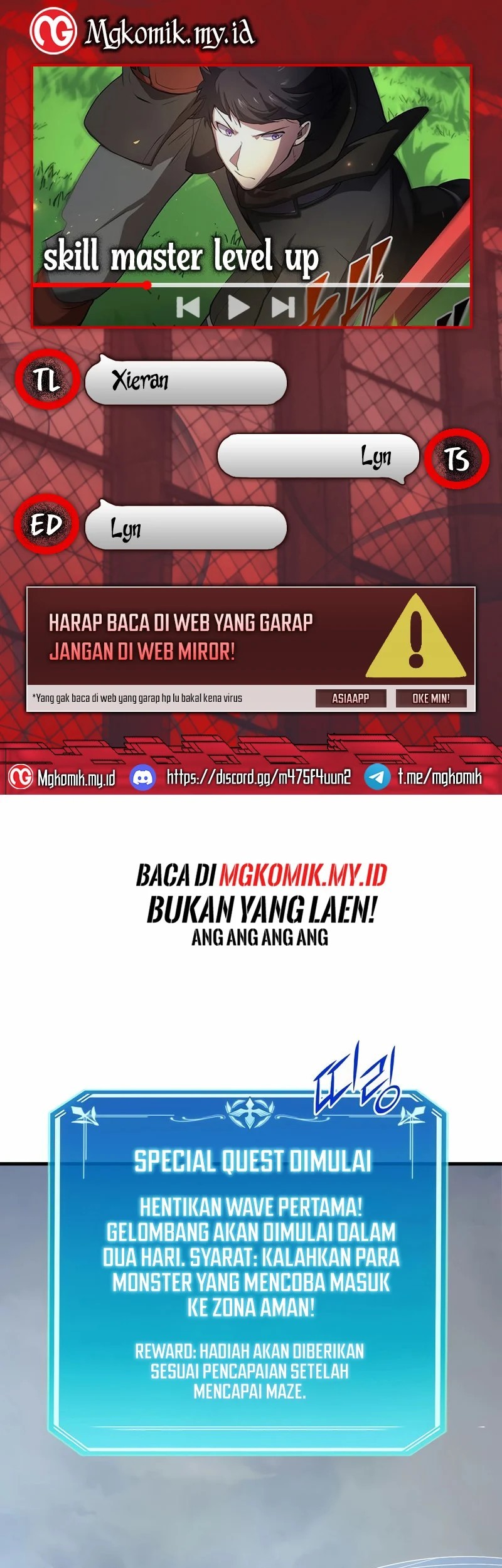 Leveling Up with Skills Bab 113 halaman 1