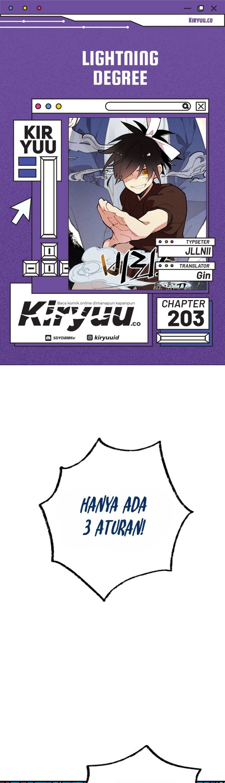lightning expert Bab 203 halaman 1