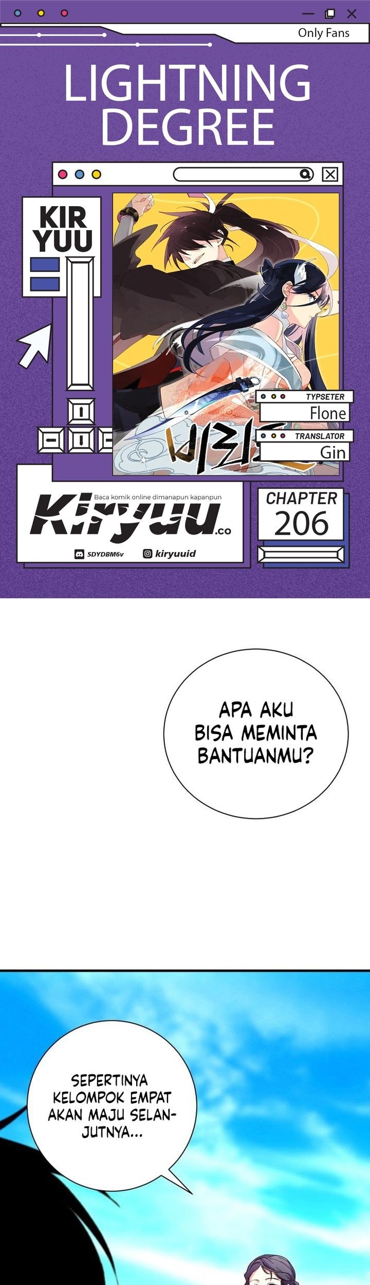 lightning expert Bab 206 halaman 1
