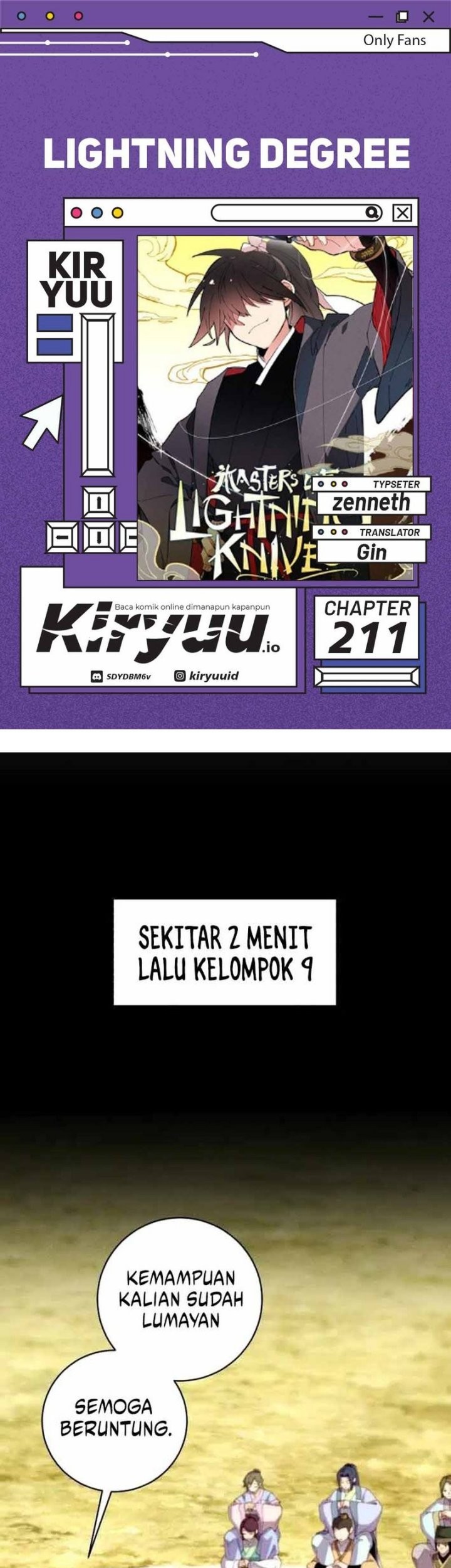 lightning expert Bab 211 halaman 1