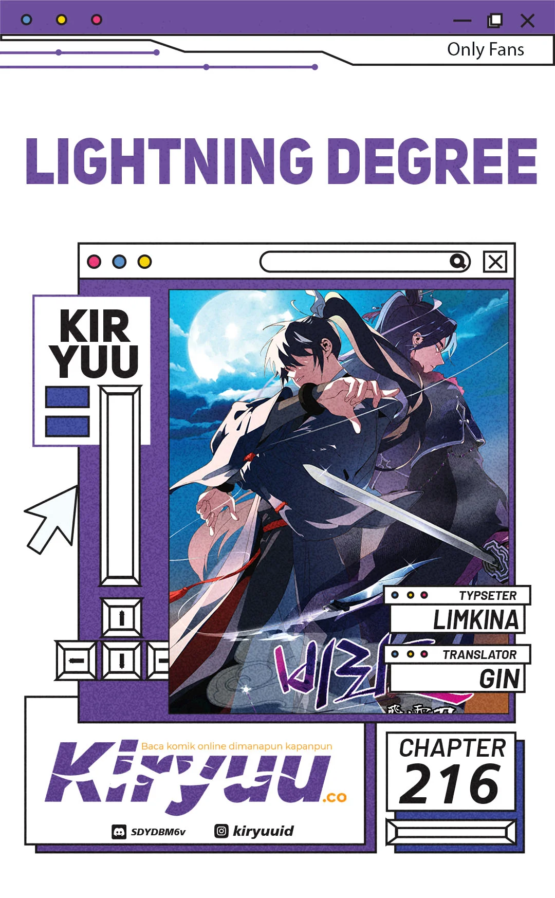 lightning expert Bab 216 halaman 1