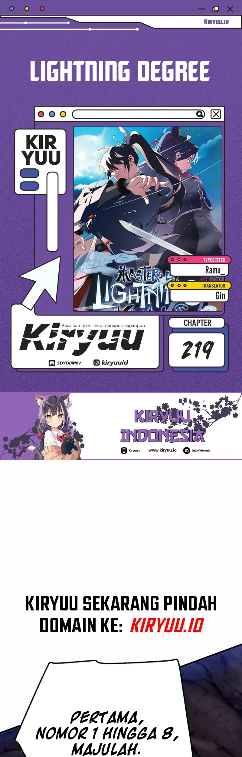 lightning expert Bab 219 halaman 1