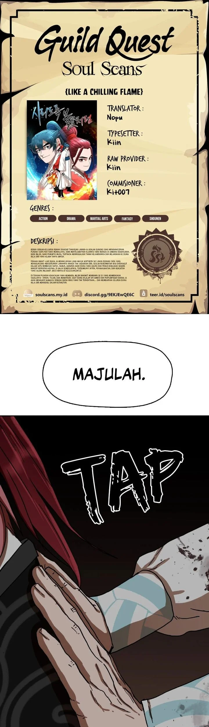 Like a Chilling Flame Bab 27 halaman 1