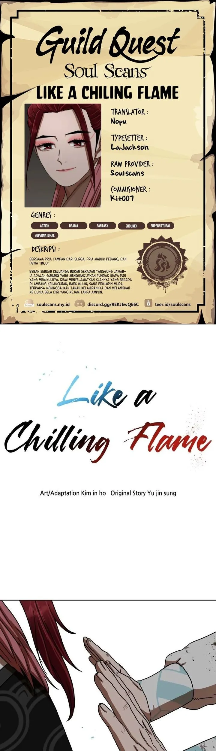 Like a Chilling Flame chapter 28 halaman 1