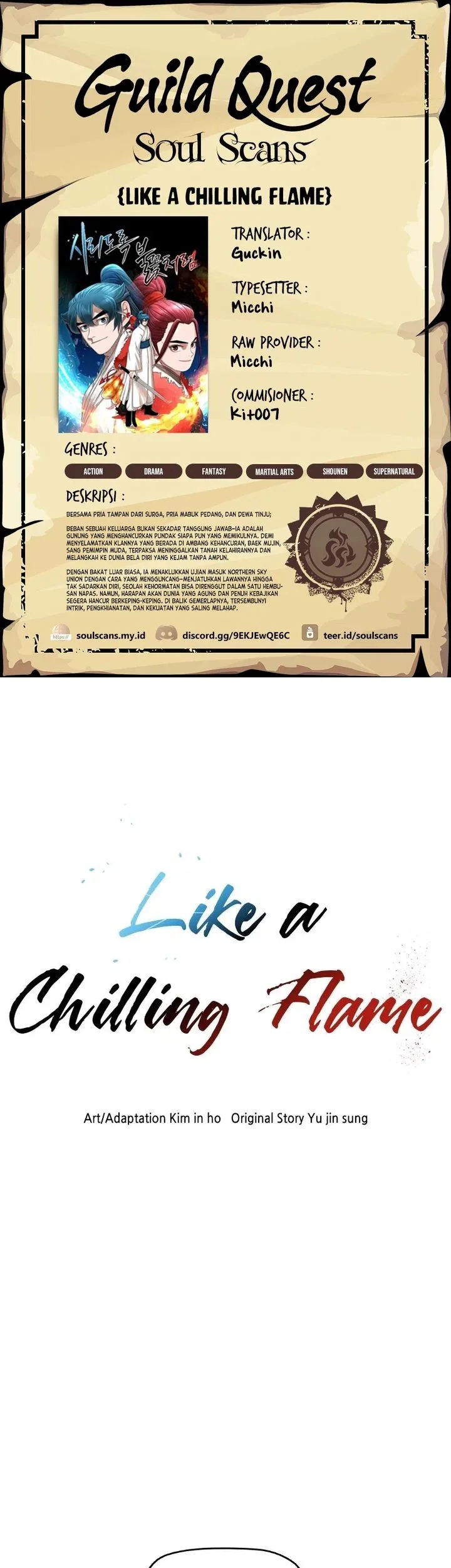 Like a Chilling Flame chapter 29 halaman 1