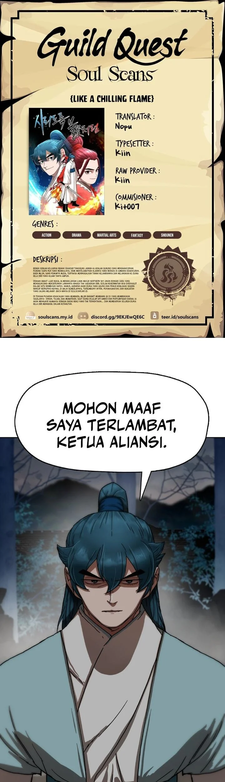 Like a Chilling Flame Bab 32 halaman 1