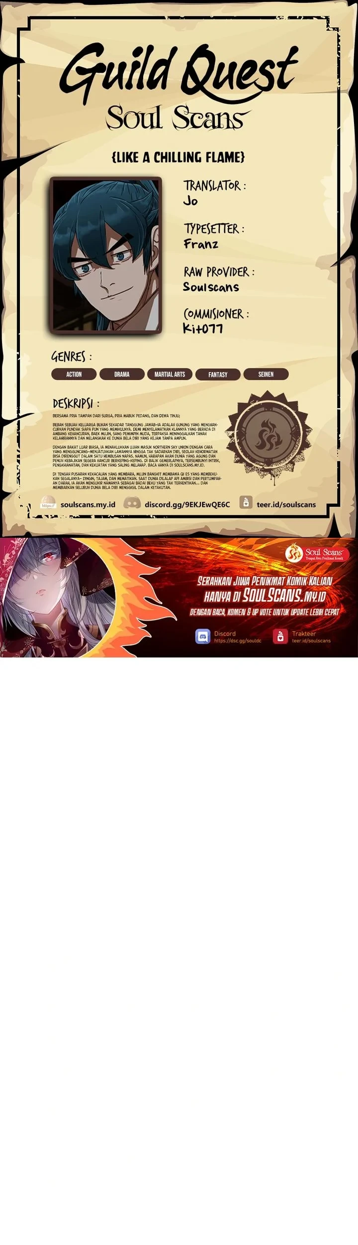 Like a Chilling Flame Bab 62 halaman 1
