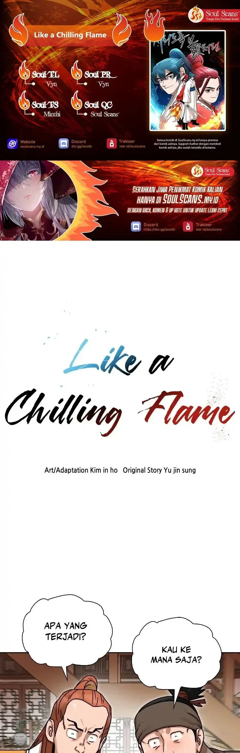 Like a Chilling Flame Bab 8 halaman 1