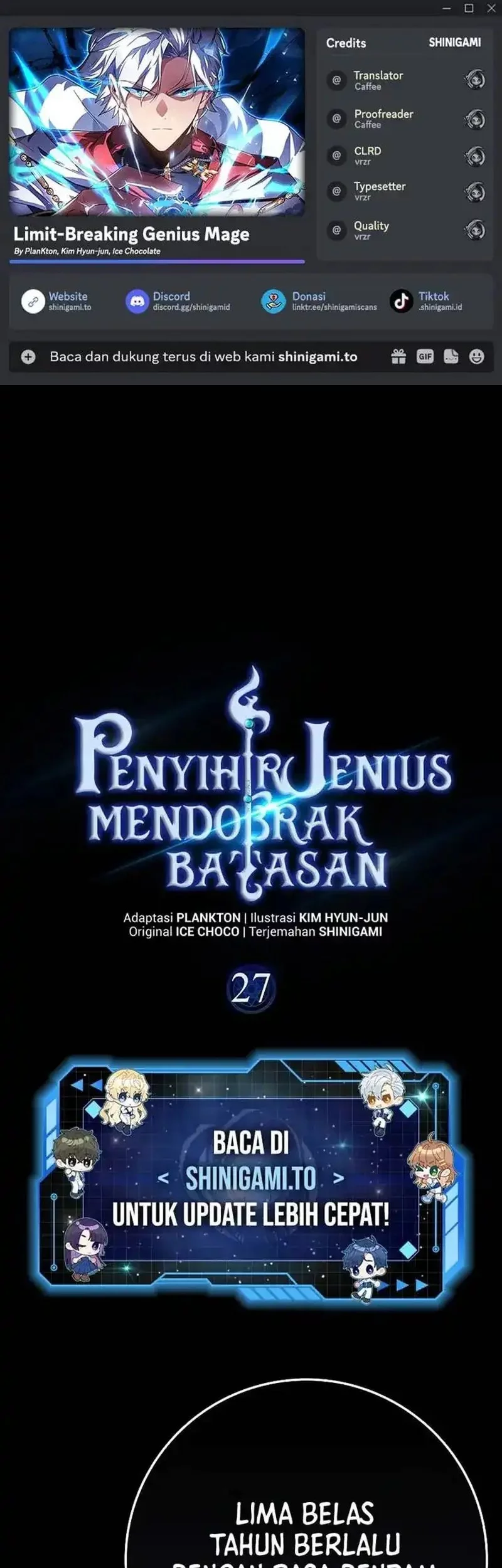 Limit-Breaking Genius Mage chapter 27 halaman 1