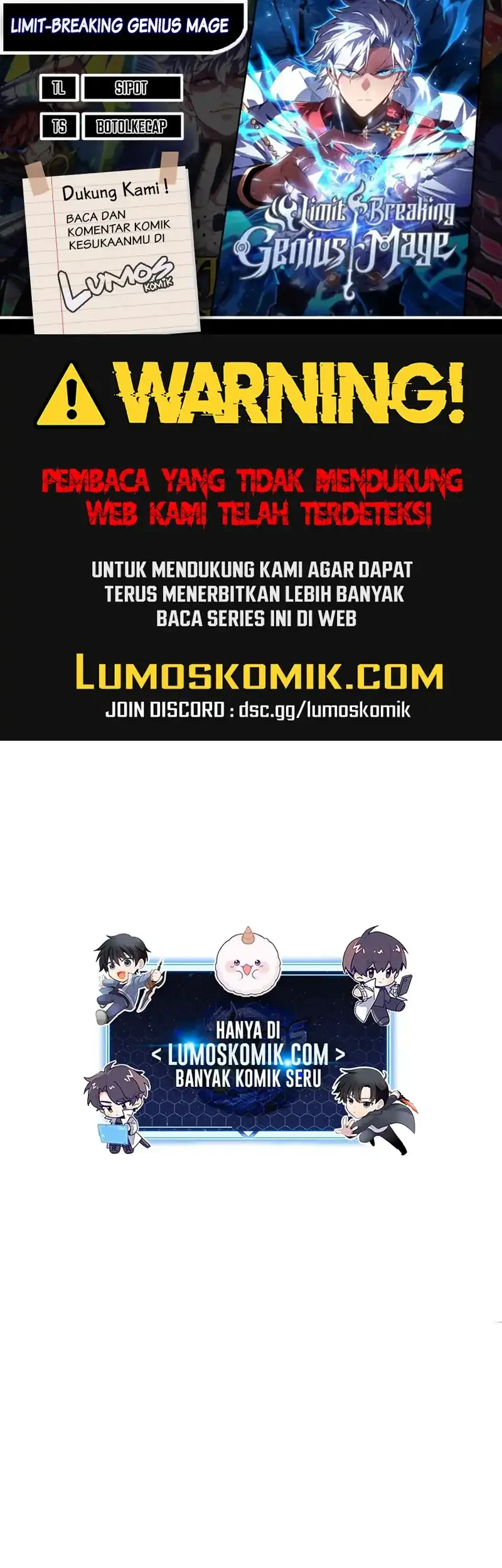Limit-Breaking Genius Mage Bab 50 halaman 1